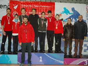 Türkiye curling karışık çiftler şampiyonası Erzurum'da yapıldı