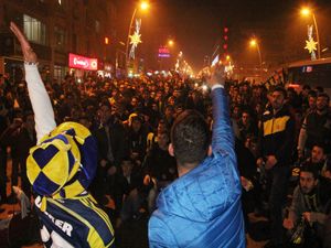 Erzurum'da Fener coşkusu