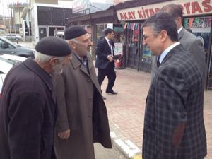 MHP Milletvekili adayı Aydın: Esnaf ve tüccarımıza yol arkadaşı olacağız