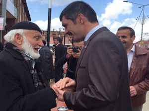 MHP adaylarına Çat'ta yoğun ilgi