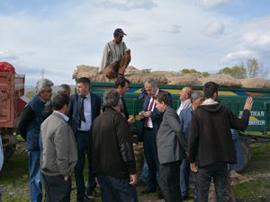 Pasinler'de çiftçiler, sertifikalı anaç tohumculuğa yöneldi