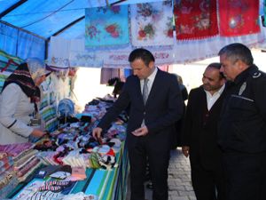 Kaymakam Zengin'den kermes ziyareti