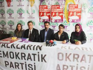 HDP, Erzurum mitingine hazırlanıyor