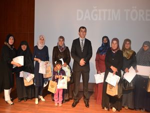 'Kadın çiftçi eğitimi projesi' belge dağıtımı töreni