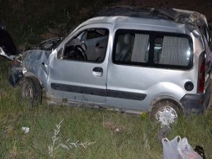 Erzincan'da trafik kazası: 1 ölü, 5 yaralı