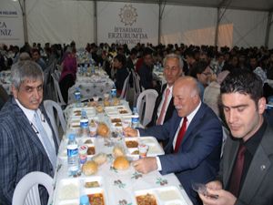 Erzurum'da ilk iftar heyecanı