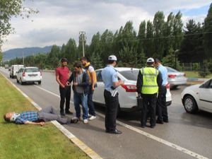 Erzurum'da zincirleme trafik kazası: 2 yaralı