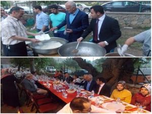 Uzundere'de semazen ve ney eşliğinde iftar