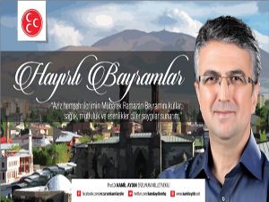 MHP Erzurum Milletvekili Aydın'dan Bayram mesajı