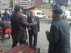 MHP'li Hızarcı'ya Oltu'da büyük ilgi