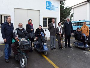 Büyükşehir, engellilerin akülü araçları için bakım servisi kurdu