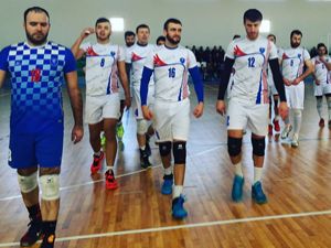 Palandöken voleybolda dolu dizgin