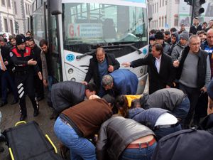 Erzurum'daki trafik kazaları mobese'de