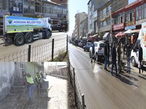 Horasan Belediyesi'nden bahar temizliği