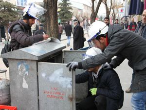 Erzurum'da Emniyet destekli kaçak elektrik operasyonu