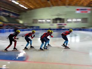 Sürat Pateni Türkiye Şampiyonası Erzurum'da başladı