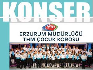 Türk Halk Müziği çocuk korosundan yıl sonu konseri