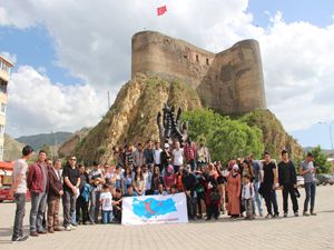 Yabancı öğrenciler Oltu'ya hayran kaldı