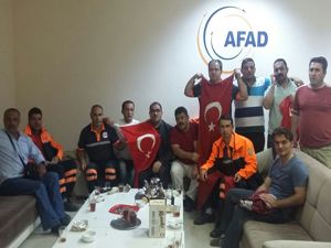 Erzurum AFAD halkın yanında