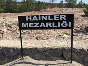 'Vatan Hainleri Mezarlığı' görüntülendi