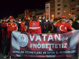 Vatan için nöbetteyiz 