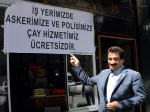 15 Temmuz'dan sonra asker ve polise çaylar ücretsiz