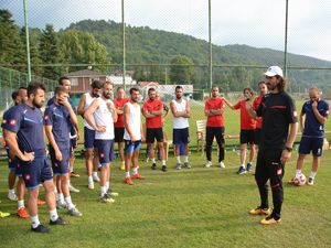 BB Erzurumspor Bolu kamp çalışmasını tamamladı