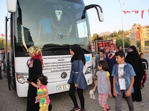 Oltu'dan Çanakkale Şehitlerine anlamlı ziyaret