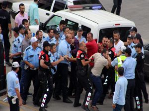 Erzurum'da meydan muharebesi gibi kavga