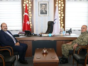 Tümgeneral Özoğlu'ndan, Başkan Orhan'a ziyaret