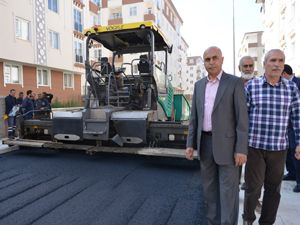 Yakutiye Belediyesi'nden yol çalışması