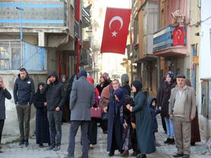 Şehidimizin cenazesi Erzurum'a getirildi