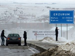 Palandöken'de tipi etkili oldu