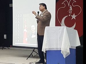 Aydemir, Milli Eğitim çalışanlarıyla buluştu