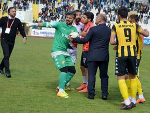 Erzurum'da olaylı maç