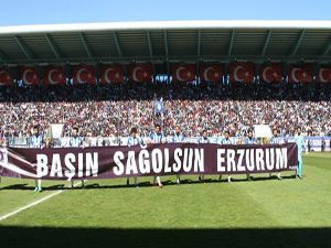 Erzurumspor'da unutmadı...