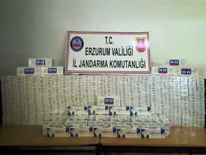 109 bin kaçak sigara ele geçirildi