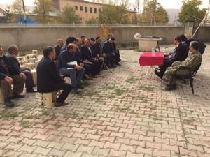 Aşkale'de huzur toplantıları devam ediyor