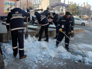 Kars'ta hava sıcaklığı eksi 16 derece ölçüldü