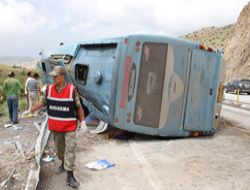 Erzincan yolunda trafik kazası!..