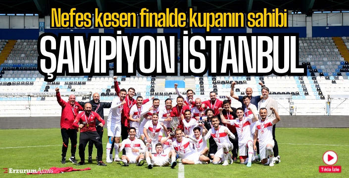 5 gollü final maçı Kazım Karabekir Stadyumu'nda oynandı