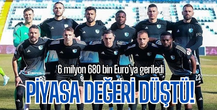 6 milyon 680 bin Euro'ya geriledi