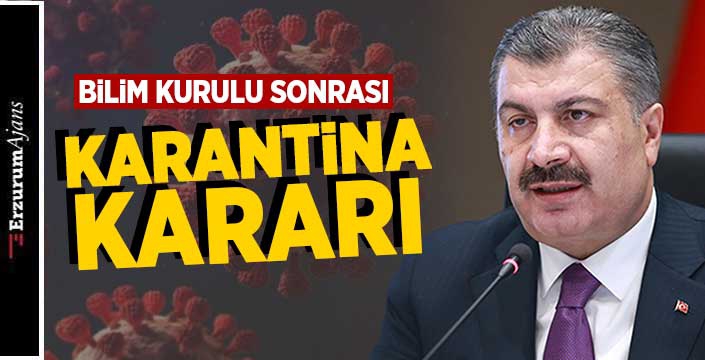 Bakan Koca yeni kararları açıkladı 