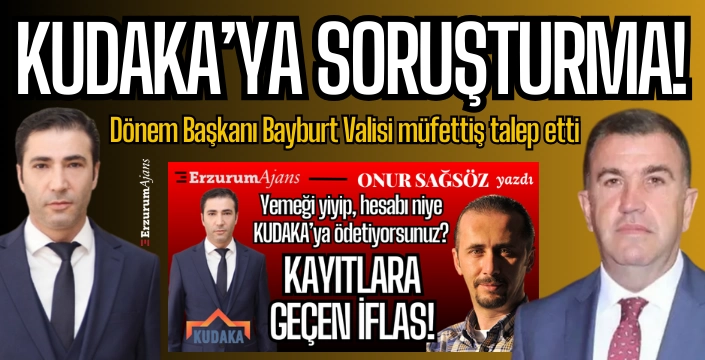 Bayburt Valisi gereğini yaptı müfettiş istedi!