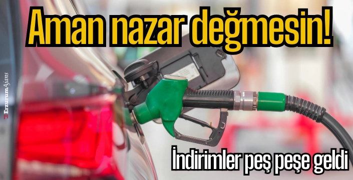 Benzinden sonra motorine de indirim geliyor