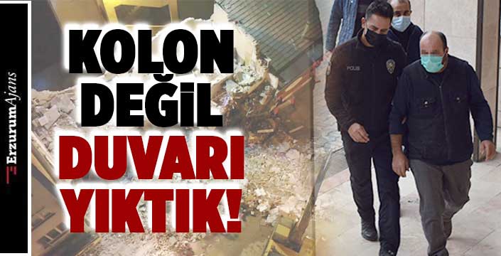 Çöken bina ile ilgili şok savunma