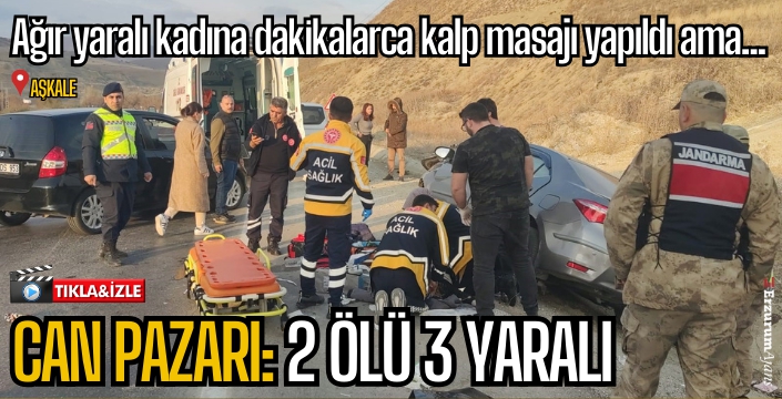 Dakikalarca kalp masajı yapıldı ama kurtarılamadı