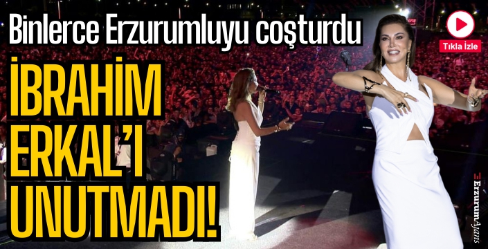 Ebru Yaşar'dan unutulmaz gece