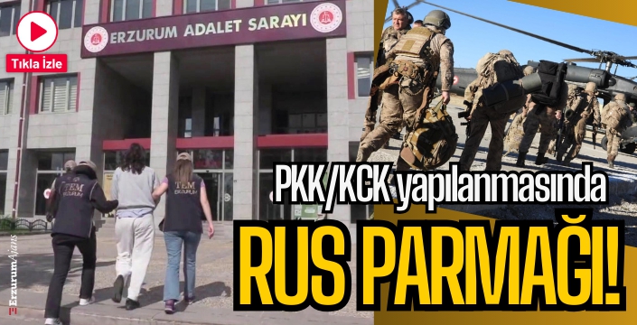 Erzurum'da PKK operasyonu: Rus uyruklu kadın yakalandı