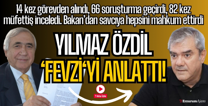 Fevzi Budak'ı bir de Yılmaz Özdil'den dinleyin!